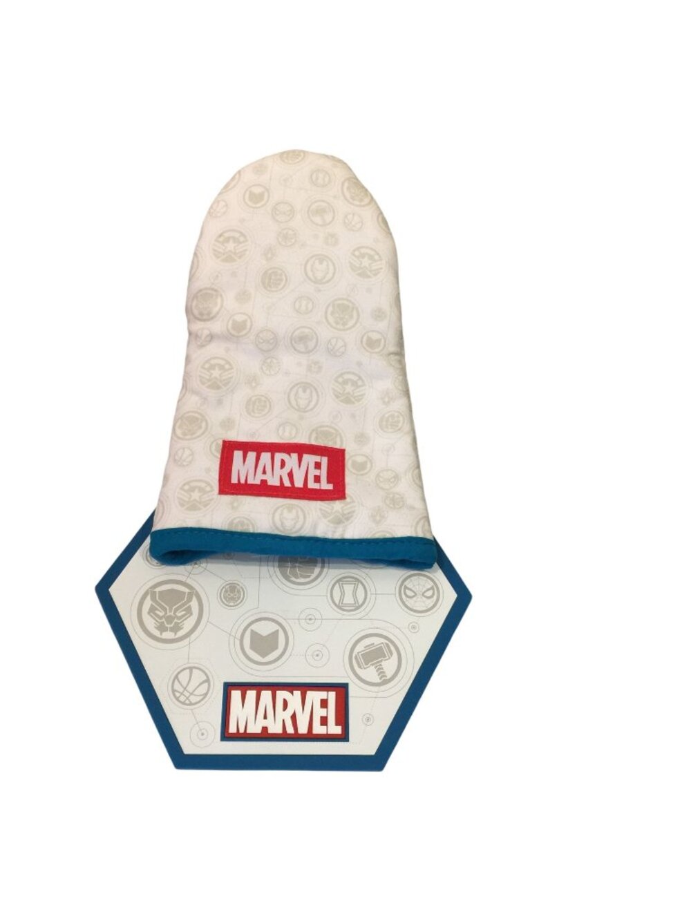 Disney Parks Marvel Silicone Trivet & Oven Mitt Various Character Logos